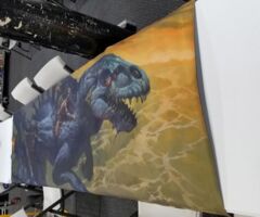 Playmat: Lars Grant-West: Cyber Dragon: 8 foot Tablemat